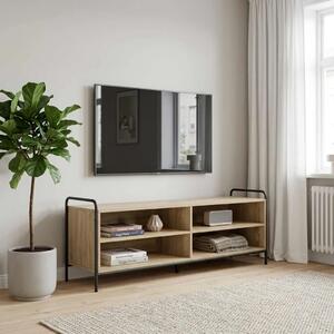 TV ormar 140 x 39 5 x 50 cm Hrast sonoma Konstruirano drvo - Hrast sonoma 80 x 39 5 x 50 cm