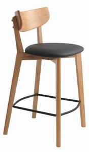Barska stolica od hrastovog drveta Unique Furniture Pen