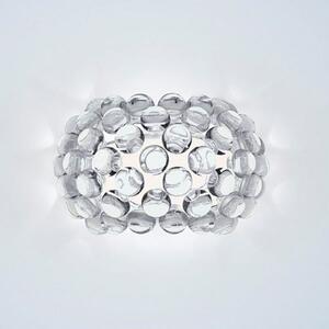 Foscarini Caboche Plus piccola R7s zidna svjetiljka prozirna, prigušiva, Providna, Dnevni boravak/blagovaonica, Plastika