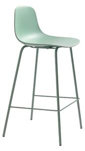 Svijetlo zelena plastična barska stolica (visine sjedala 67,5 cm) Whitby – Unique Furniture