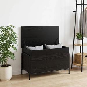 Kutija za spremanje Crni hrast 80 x 40 x 49 5 cm - Crni hrast 40 5 x 40 x 49 5 cm