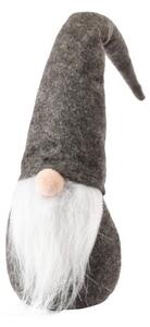 Božićni patuljak WINTER GNOME 30 cm, sivi