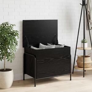 Kutija za spremanje Crni hrast 80 x 40 x 49 5 cm - Crni hrast 40 5 x 40 x 49 5 cm