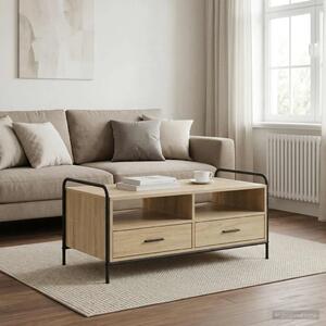 Stolić za kavu Hrast sonoma 99 5 x 49 x 46 cm Konstruirano drvo - Hrast sonoma