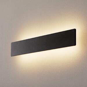 IDEAL LUX Zig Zag LED zidna svjetiljka crna širina 53 cm, Crno, Područje hodnika, Metal