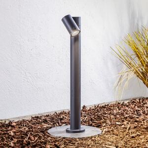 PRIOS Prios Tulimar svjetlo za stazu, 1 žarulja, 60 cm, metal, IP65, prigušiva, Crno, Metal