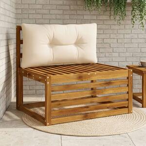 Jastučić za leđa PUTTEN 100% poliester Krem 70 x 40 x 10 cm - Krem 70 x 40 x 10 cm Melange