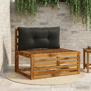 Jastučić za leđa PUTTEN 100% poliester Crna 70 x 40 x 10 cm - Crna 70 x 40 x 10 cm Poliester