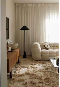 Globen Lighting Cannes podna lampa, crna, visina 140 cm, Crno, Dnevni boravak/blagovaonica, Metal