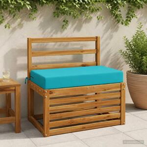 Jastuk za sjedalo SOEST 100% poliester Tirkizna 70 x 40 x 10 cm - Tirkizna 70 x 40 x 10 cm Poliester