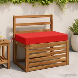 Jastuk za sjedalo SOEST 100% poliester Crvena 70 x 40 x 10 cm - Crvena 70 x 40 x 10 cm Poliester