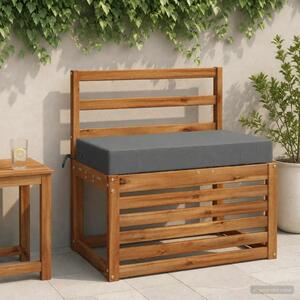 Jastuk za sjedalo SOEST 100% poliester Siva 70 x 40 x 10 cm - Siva 70 x 40 x 10 cm Melange