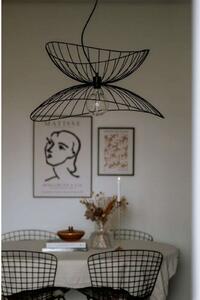 Globen Lighting Viseća svjetiljka RAY, crna, Ø 70 cm, prigušiva, Crno, Dnevni boravak/blagovaonica, Metal