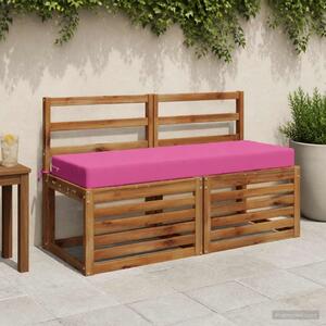 Jastuk za sjedalo SOEST 100% poliester Ružičasta - Ružičasta 120 x 40 x 10 cm Poliester