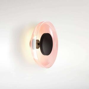 MARSET LED zidna svjetiljka Aura Plus Ø 25 cm uključivanje/isključivanje, Bakar, Dnevni boravak/blagovaonica, Aluminij