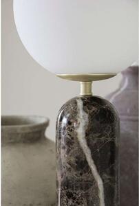Globen Lighting Torrano stolna lampa, smeđa, visina 53 cm, Smeđa / hrđa, Dnevni boravak/blagovaonica, Staklo, Metak
