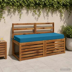 Jastuk za sjedalo SOEST 100% poliester Svjetloplava - Svjetloplava 120 x 40 x 10 cm Poliester