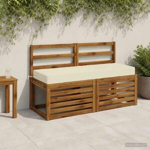 Jastuk za sjedalo SOEST 100% poliester Krem 120 x 40 x 10 cm - Krem 120 x 40 x 10 cm Poliester