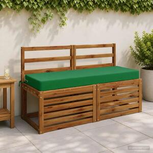 Jastuk za sjedalo SOEST 100% poliester Zelena 120 x 40 x 10 cm - Zelena 120 x 40 x 10 cm Poliester