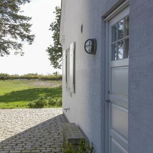 Louis Poulsen Skot LED zidna svjetiljka 3000K aluminij/opal, Metalik, Aluminij