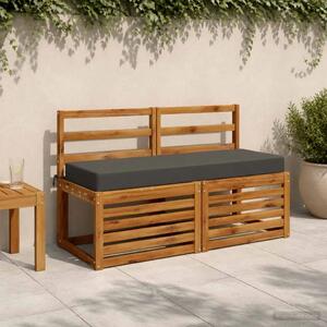 Jastuk za sjedalo SOEST 100% poliester Antracit - Antracit 120 x 40 x 10 cm Melange