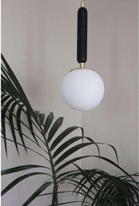 Globen Lighting Torrano viseća lampa, zelena, Ø 15 cm, prigušiva, Zelena, Dnevni boravak/blagovaonica, Staklo, Metak