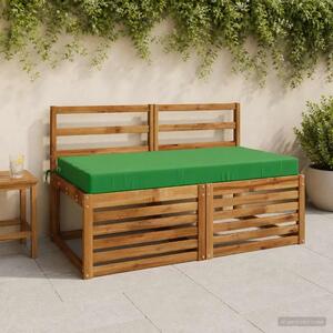 Jastuk za sjedalo SOEST 100% poliester Zelena 120 x 60 x 10 cm - Zelena 120 x 60 x 10 cm Poliester