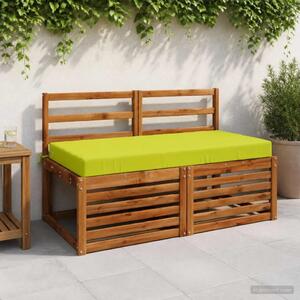 Jastuk za sjedalo SOEST 100% poliester Svijetlo zelena. - Svjetlozelena 120 x 60 x 10 cm Poliester