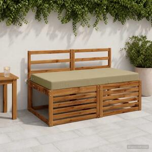 Jastuk za sjedalo SOEST 100% poliester Svijetlo zelena - Svijetlo zelena 120 x 60 x 10 cm Melange