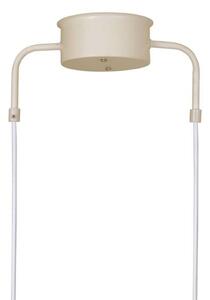 Globen Lighting viseća lampa CURVE 5, bež, 5 žarulja, 165 cm, prigušiva, Bež, Dnevni boravak/blagovaonica, Metal