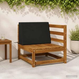 Jastuk za naslon SOEST 100% poliester Crna 60 x 20 x 40 cm - Crna 60 x 20 x 40 cm Poliester