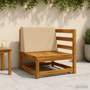 Jastuk za naslon SOEST 100% poliester Bež 60 x 20 x 40 cm - Bež 60 x 20 x 40 cm Poliester