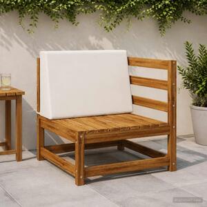 Jastuk za naslon SOEST 100% poliester Bijela 60 x 20 x 40 cm - Bijela 60 x 20 x 40 cm Melange