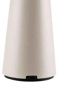 Globen Lighting Cannes punjiva stolna lampa, bež, 26 cm IP44, prigušiva, Bež, Dnevni boravak/blagovaonica, Plastika