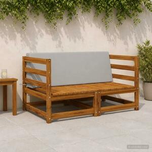 Jastuk za naslon SOEST 100% poliester Siva 120 x 20 x 40 cm - Siva 120 x 20 x 40 cm Poliester