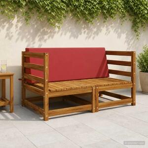 Jastuk za naslon SOEST 100% poliester boja crnog vina - boja crnog vina 120 x 20 x 40 cm Poliester