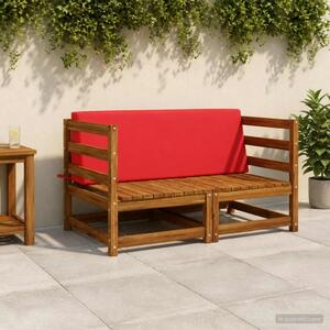 Jastuk za naslon SOEST 100% poliester Crvena 120 x 20 x 40 cm - Crvena 120 x 20 x 40 cm Poliester