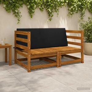 Jastuk za naslon SOEST 100% poliester Crna 120 x 20 x 40 cm - Crna 120 x 20 x 40 cm Melange