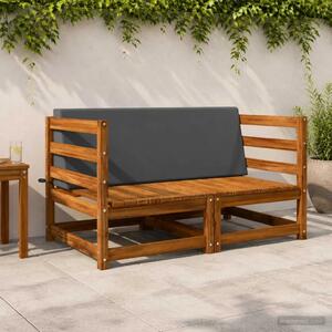 Jastuk za naslon SOEST 100% poliester Antracit 120 x 20 x 40 cm - Antracit 120 x 20 x 40 cm Poliester