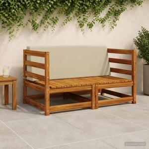 Jastuk za naslon SOEST 100% poliester Svijetlo zelena - Svijetlo zelena 120 x 20 x 40 cm Melange