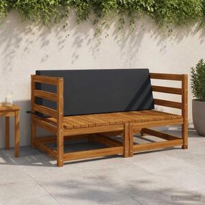 Jastuk za naslon SOEST 100% poliester Tamno plava - Tamno plava 120 x 20 x 40 cm Melange