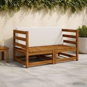Jastuk za naslon SOEST 100% poliester Bijela 120 x 20 x 40 cm - Bijela 120 x 20 x 40 cm Melange