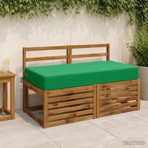 Jastuk za sjedalo SOEST 100% poliester Zelena 120 x 60 x 15 cm - Zelena 120 x 60 x 15 cm Poliester