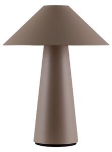 Globen Lighting Cannes punjiva stolna lampa, smeđa, 26 cm, IP44, prigušiva, Smeđa / hrđa, Dnevni boravak/blagovaonica, Plastika
