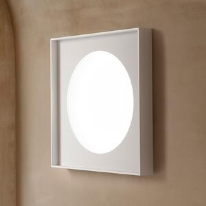 Luceplan Kazetna LED zidna svjetiljka fazni rez 60x60cm