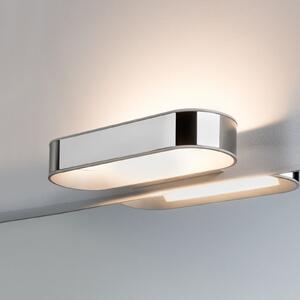 Paulmann Agena LED zidna svjetiljka, krom 31 cm IP44, prigušljiva, prigušiva, Metalik, kupaonica, Aluminij