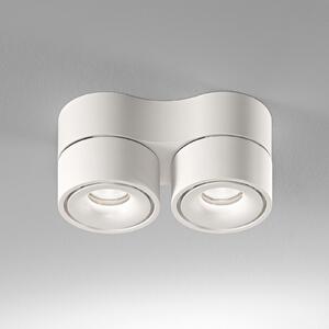 Egger DLS LED stropni reflektor Clippo Duo, 2 žarulje, bijela, 2700K