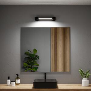 Paulmann LED zidna svjetiljka Lucille, crna, 40 cm IP44, dim., prigušiva, Crno, kupaonica, Metal