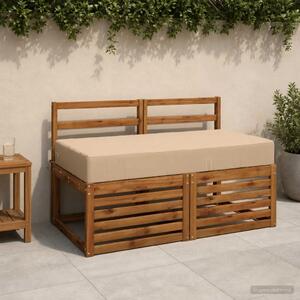 Jastuk za sjedalo SOEST 100% poliester Pijesak 120 x 60 x 15 cm - Pijesak 120 x 60 x 15 cm Melange