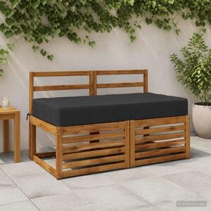 Jastuk za sjedalo SOEST 100% poliester Tamno plava - Tamno plava 120 x 60 x 15 cm Melange